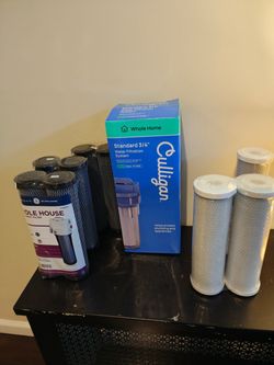 Culligan HF-3608 Standard 3/4” Water Filtration System – 9 Filters Included
