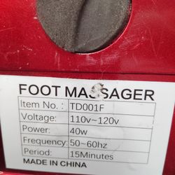 Foot Massager And A Hoverboard 