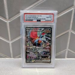 Pokemon Paradox Rift Roaring Moon ex 251 PSA 10!