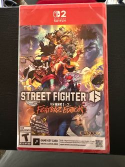 Street fighter 6 years 1-2 fighters edition  switch 2