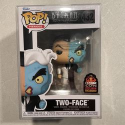 Two-Face Funko Pop *MINT* 2022 LACC Exclusive Batman Animated Series BtAS DC Heroes 432 with protector