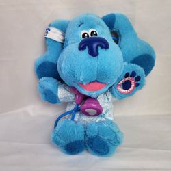 Blues Clues & You! Check-Up Time Blue Lights and Sounds Interactive Plush doctor 