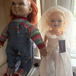 Chucky and Tiffany Dolls 