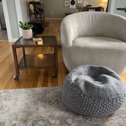 Drexel Et Cetera Side Table On Casters 