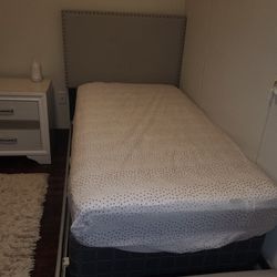 Twin Size Bedford  ,mattress And box Spring