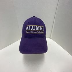 Vintage Saint Michaels College Alumni StrapBack Hat Cap The Game Split Bar