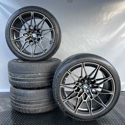 BMW M3 WHEEL RIM SET 19 & 20 INCH M4 G80 2021 2022 2023 2024 2025 OEM