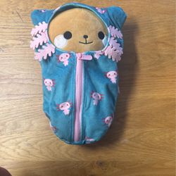 Aliquantum Teddy Bear With Sleeping Bag