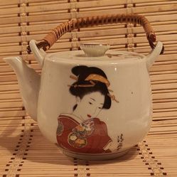 1970's Vintage Kafun Japanese Teapot