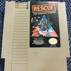Nintendo NES Game ( Rescue The Embassy Mission )