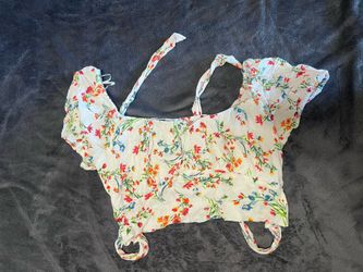 Floral Crop Top 