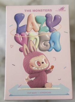 LABUBU Pop Mart The Monsters Lazy Yoga – “Ab Roller”