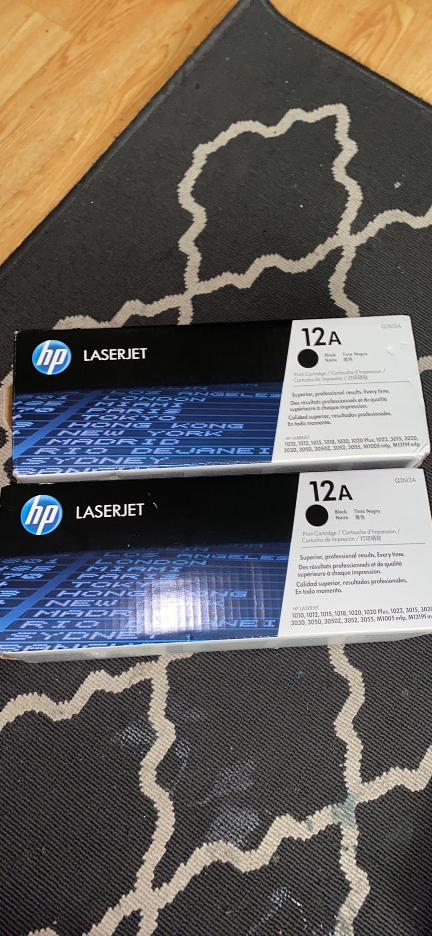 HP Laserjet 12a Black Cartridges