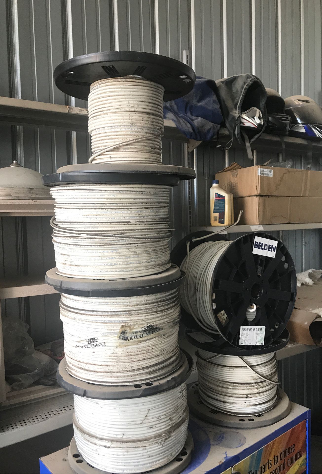 Cat 5 cable 1000ft rolls selling all for $125