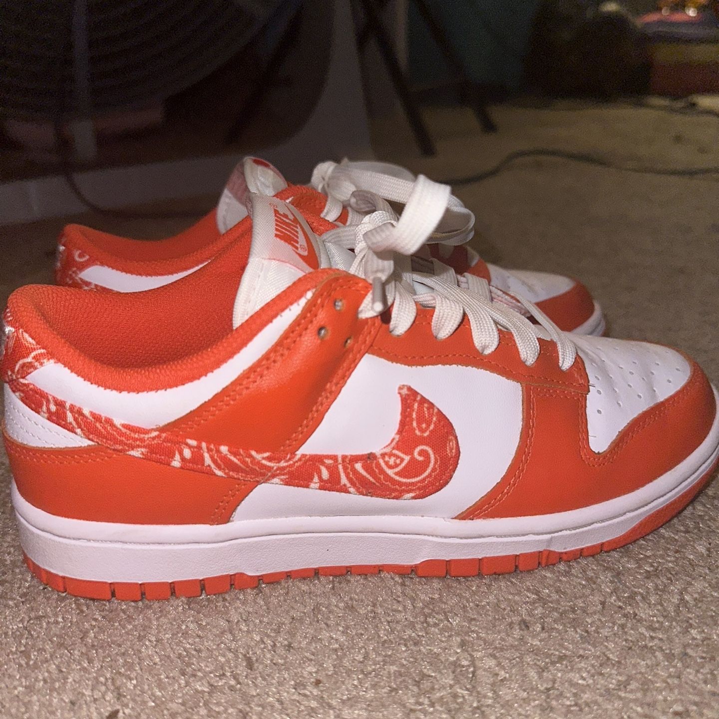 Orange Nike Dunks- Women’s 7.5