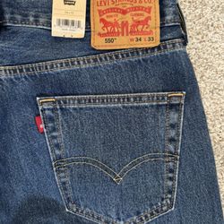 Levi’s 550 Relaxed Fit 34x33 $25