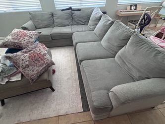 Gray Sectional L shaped