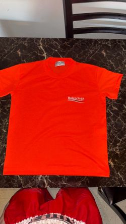 Orange Balenciaga Tee