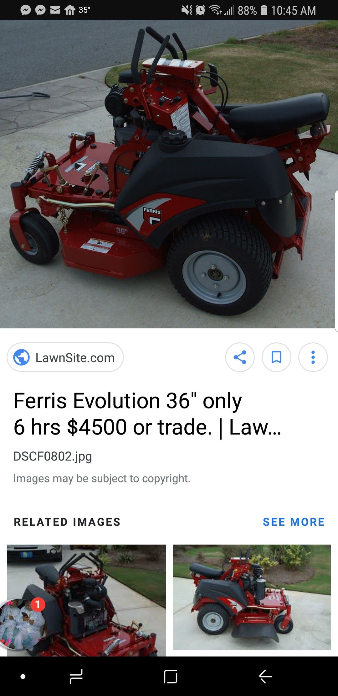 Ferris evolution mower for Sale in Joliet, IL OfferUp
