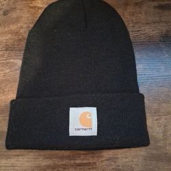 Clean Black Carhartt Beanie