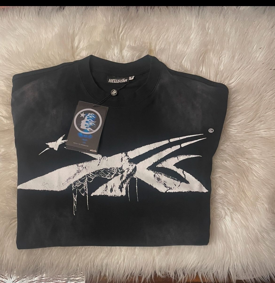 Hell Star Black And White Shirt