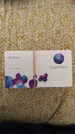 Biofinity contact lenses -3.25