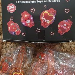 Valentines Day Cards And LED Bracelets 24