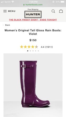 Hunter Boots (Rain Boots)