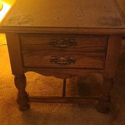 2 END TABLES