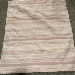Crate & Kids Pink Crib Toddler Quilt