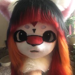 fursuit premade head for sale  / trade