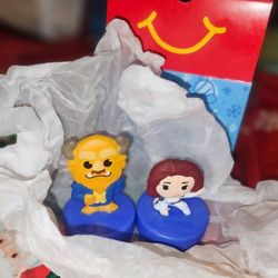 McDonald's Disneyland 70 Happy Meal Toy,  Black Widow And The Beast