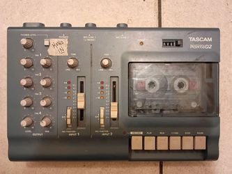 Tascam porta02 4 track cassette tape recorder