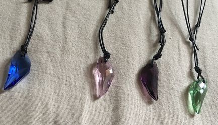 Beautiful shinning pendent with, $16 for 2