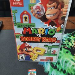 Nintendo Switch Mario Vs Donkey Kong