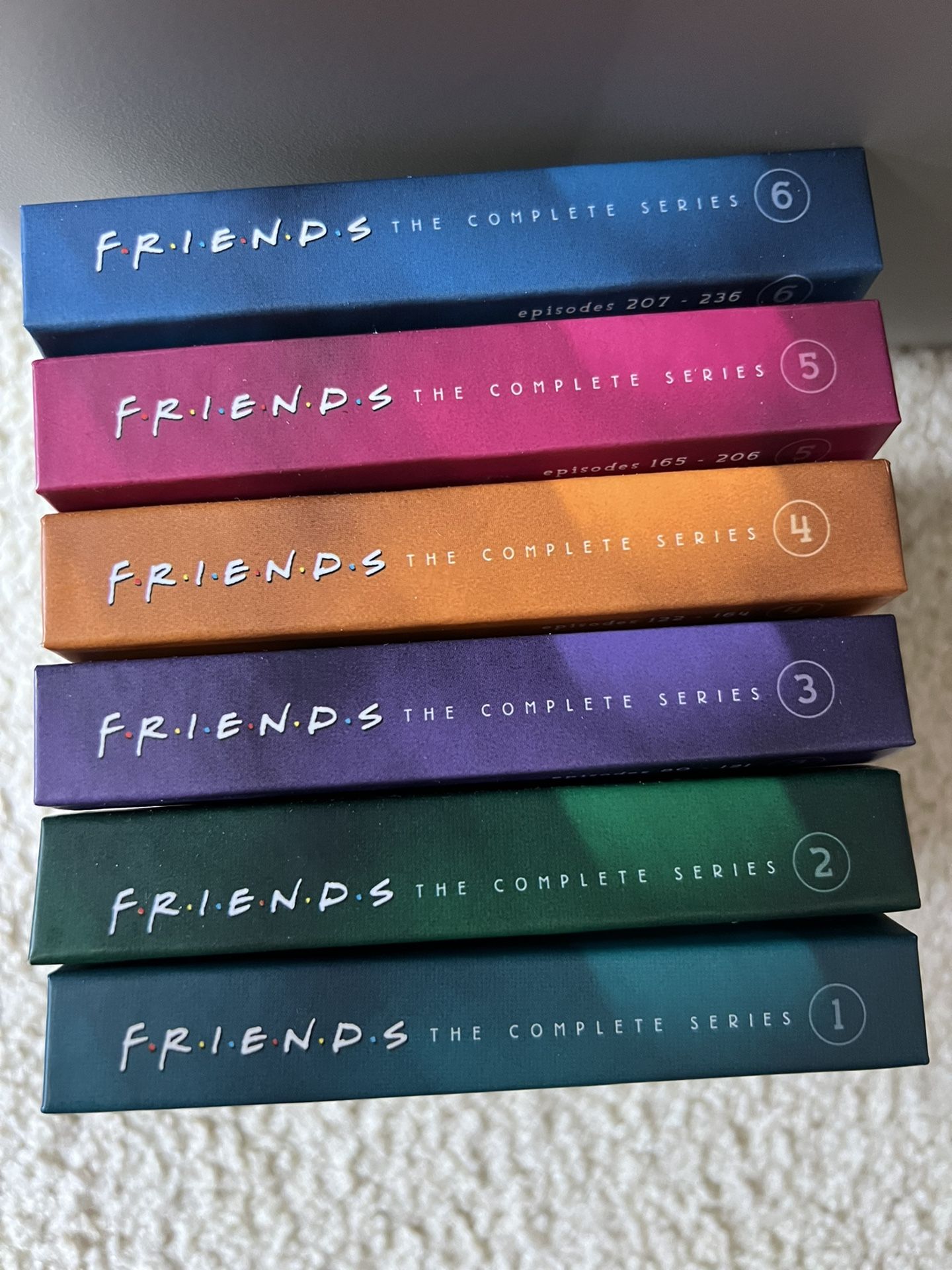 Friends Seasons 1-6 Dvd