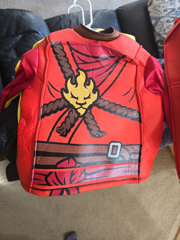 Lego FIRE Ninja (Kai) Costume