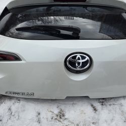 2019-2025 TOYOTA COROLLA HATCHBACK REAR TRUNK LID LIFTGATE TAILGATE HATCH OEM