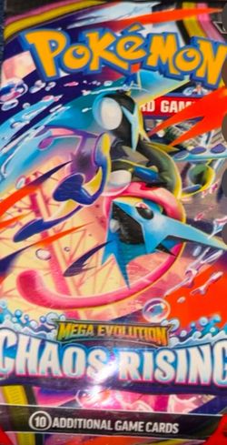 Chaos Rising Booster pack Pokémon