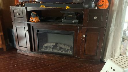 Tv console stand