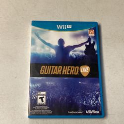 Nintendo Wii U Guitar Hero Live Game 