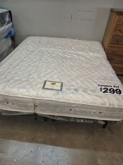Complete king size bed