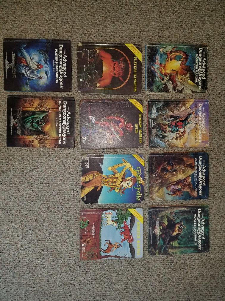 Advanced Dungeons And Dragons 3 5 Addition And 4th Addition For Sale In Bethel Wa Offerup