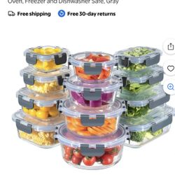 Lock In Lock glass containers for food