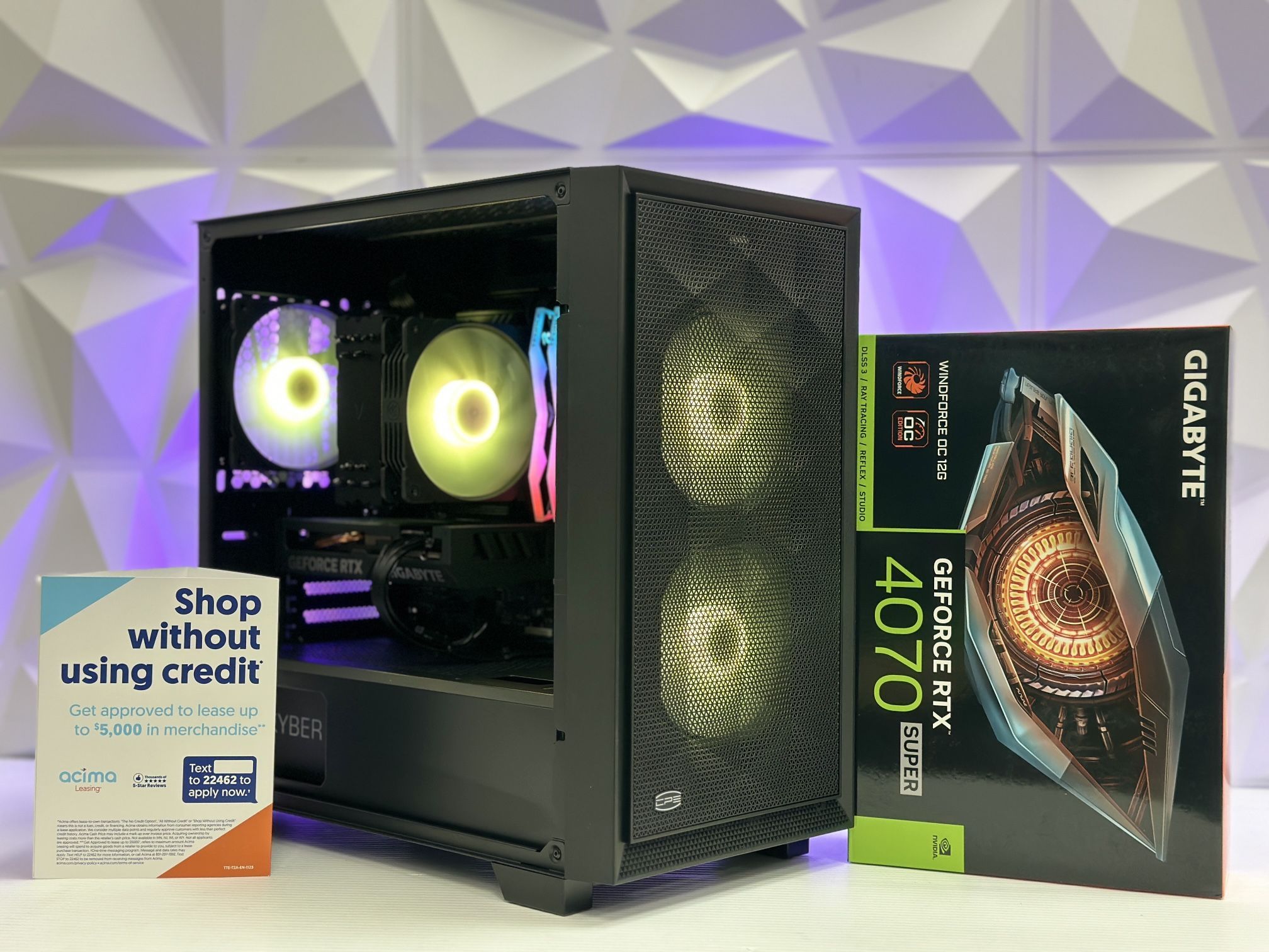 🦊 FOX 11 🦊 PAYMENT AVAILABLE 🦊 CUSTOM GAMING PC TOWER | PC | DESKTOP | INTEL CORE I5-12400F | NVIDIA RTX 4070 | 32 GB DDR5 RAM | 1 TB SSD | WIN 11