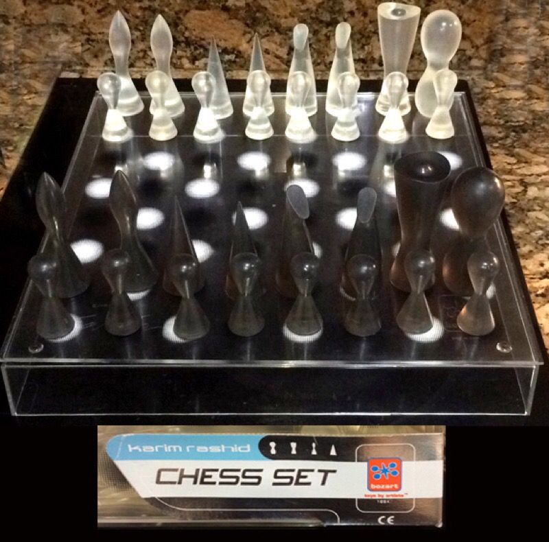 Karim Rashid Chess Set by Bozart