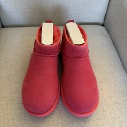 Pink UGG Classic Ultra Mini Boot