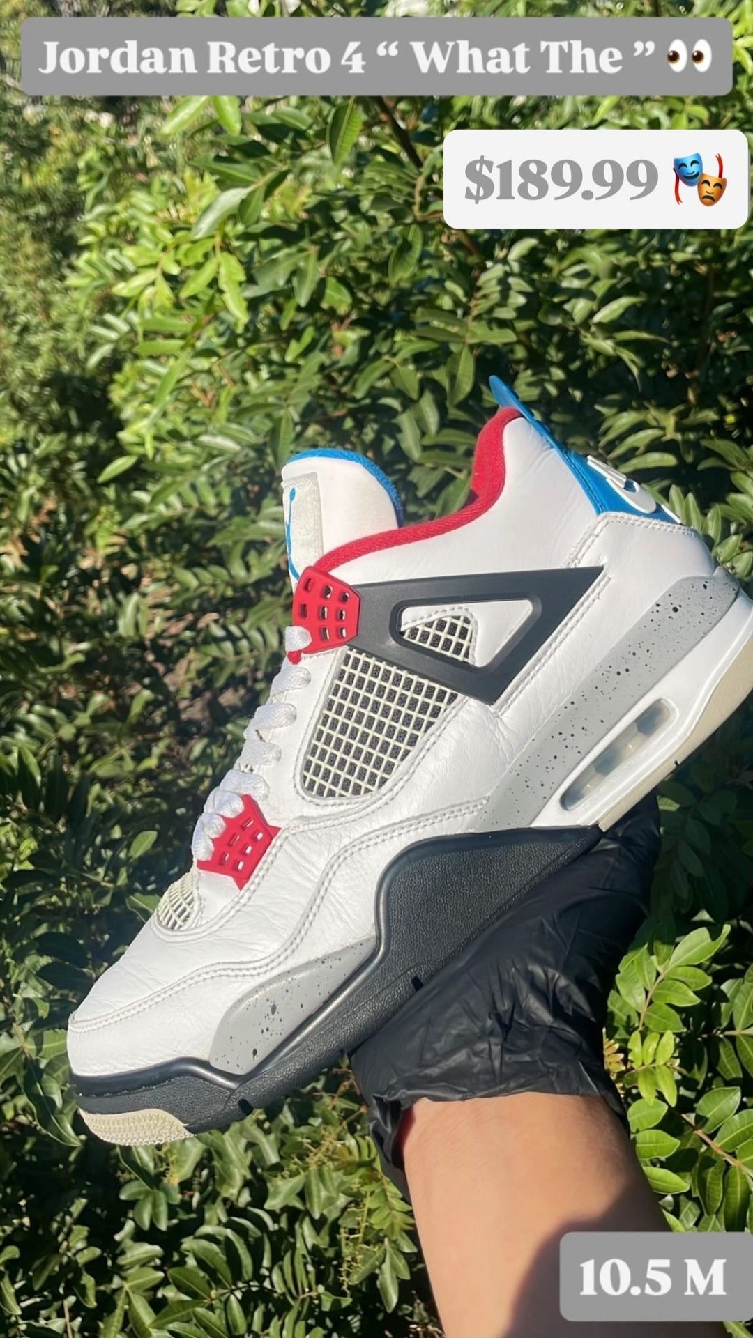 Jordan Retro 4 “What The 4”