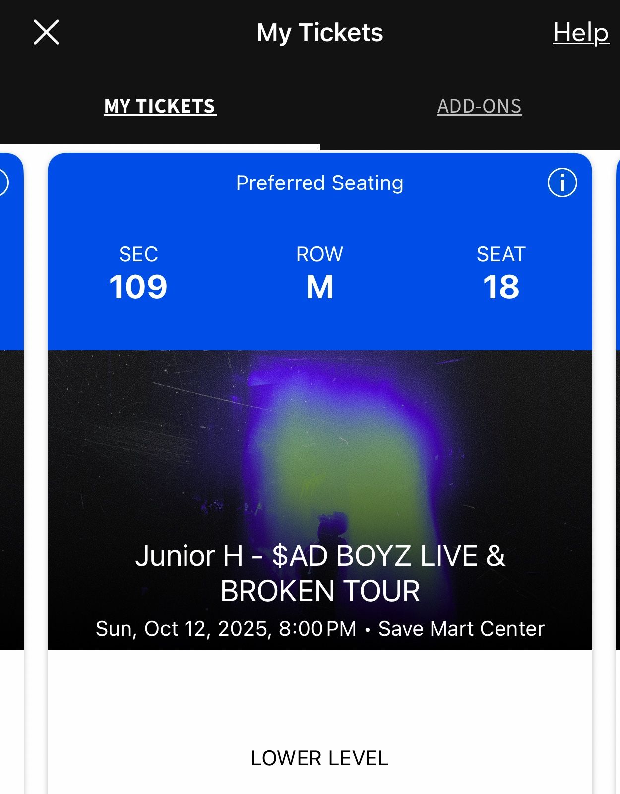 Junior H tickets Fresno CA