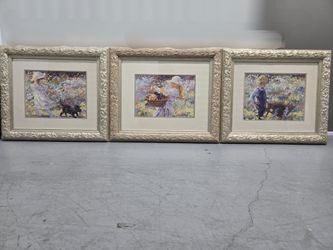 Set of 3 Framed Children's Art Prints